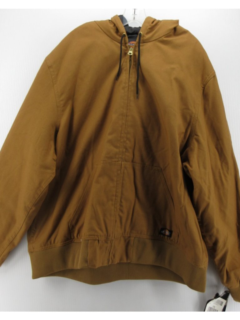 Dickies Jacket Xxl Duck Canvas Workwear Hoodie Quilted Lined Y2k New